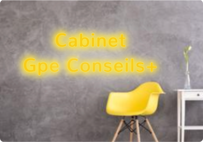 Custom text: Cabinet 
Gpe Conseils+